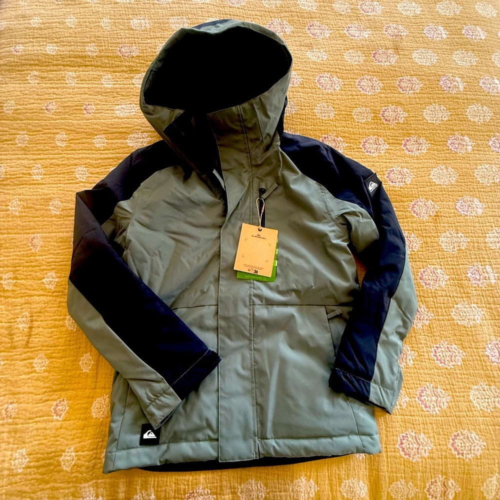 Boys quicksilver snowboarding/snow jacket